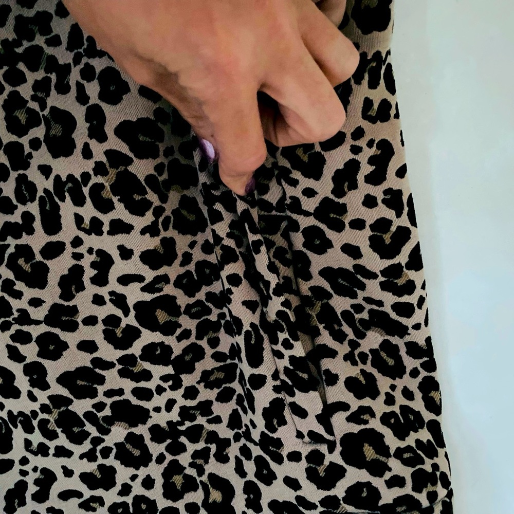 Ann Taylor sexy leopard mini size 10